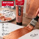 Aplicación del acrílico Cobre 805