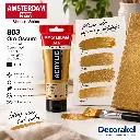 Técnicas de aplicación Acrílico Amsterdam Standard Series Oro Oscuro 803