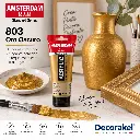 Acrílico Amsterdam Standard Series Oro Oscuro 803 en ambiente creativo