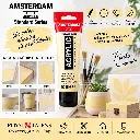Usos y superficies Acrílico Amsterdam Standard Series Amarillo Nápoles Claro 222
