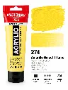 Muestra de color Acrílico Amsterdam Standard Series Amarillo Níquel Titanio 274