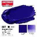 Muestra de color Acrílico Amsterdam Standard Series Azul Ultramar Violeta 507