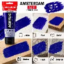 Usos y superficies Acrílico Amsterdam Standard Series Azul Ultramar Violeta 507
