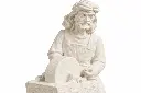 Detalle de figura Afilador de Álamo 17 cm para pintar