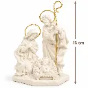 Medidas Belén Compacto Moderno de Álamo 16 cm