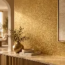 Detalle del acabado metalizado oro Luxury Arenas Metalizadas Jafep