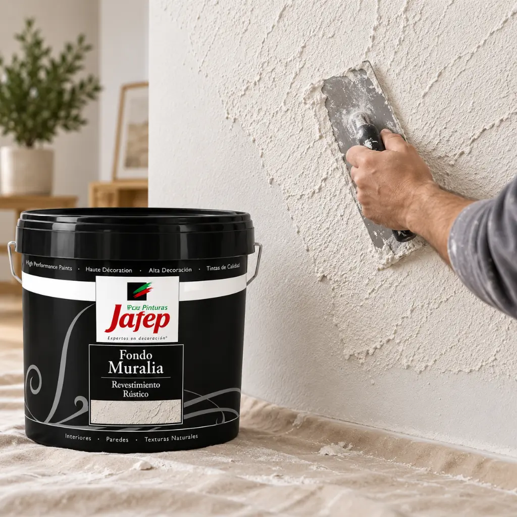 Aplicación de Fondo Muralia Jafep con llana
