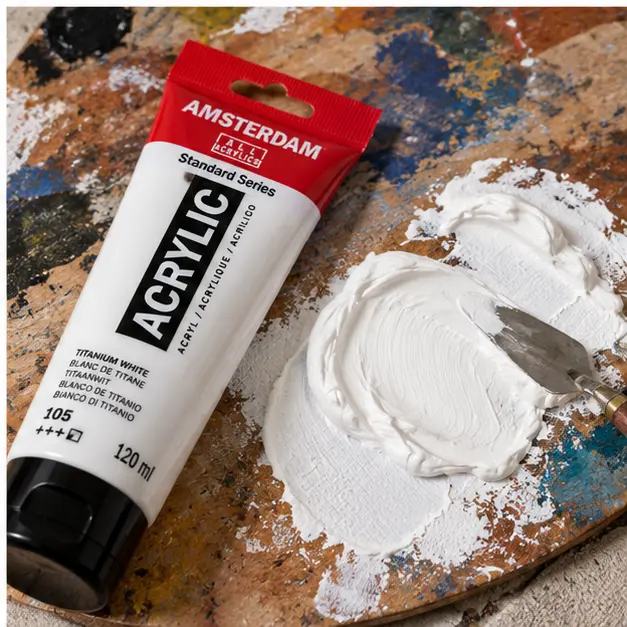 Amsterdam Standard Series Blanco de Titanio 105 – 120 ml