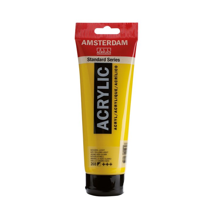 [17042680] Acrílico Amsterdam Standard Series Amarillo Azo Claro 268 – 20 ml