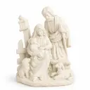Belén Compacto Farol de Poliresina 15,5 cm para Pintar y Decorar