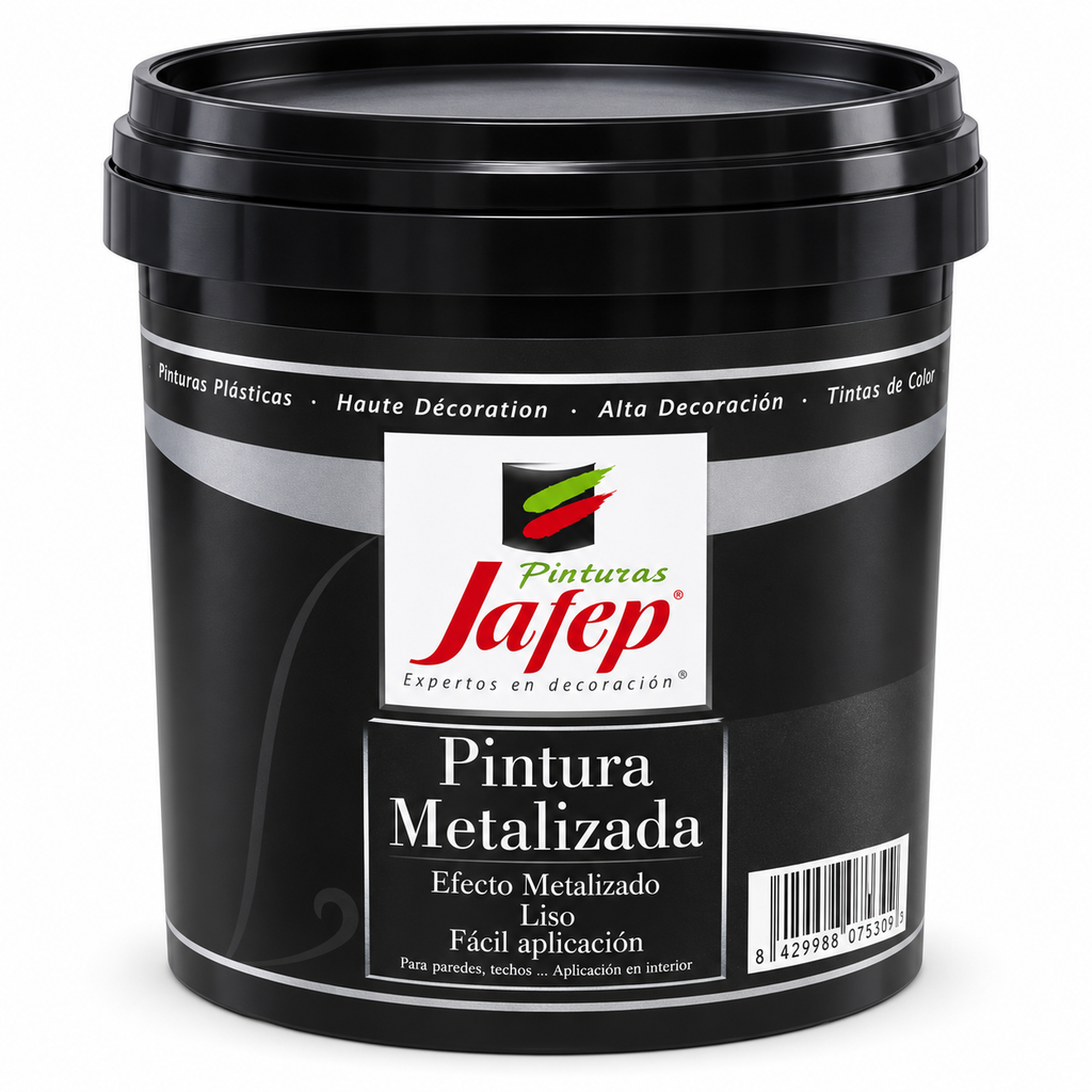 [025740032] Pintura Metalizada al Agua Jafep Cobre 1 L – Acabado decorativo metalizado