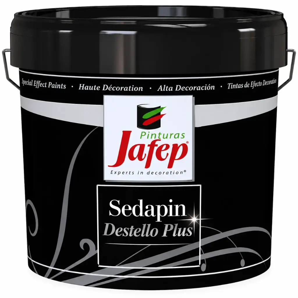 [024440033] Sedapin Destellos Plus Jafep 3,5 L – Barniz decorativo con partículas cristalinas