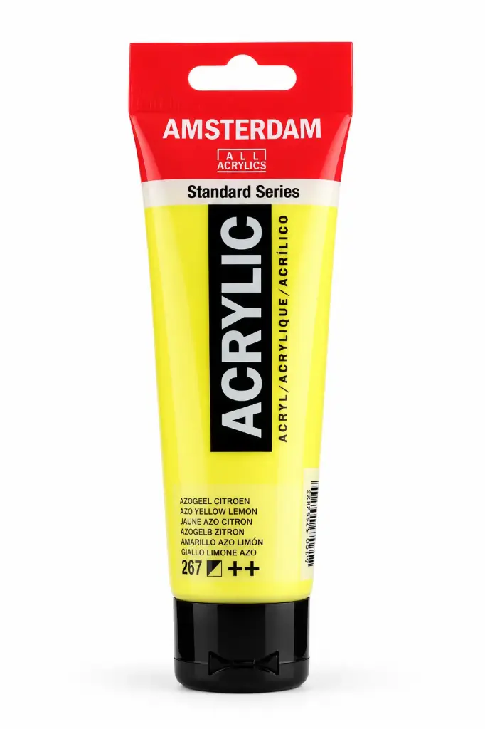 [17092672] Acrílico Amsterdam Standard Series Amarillo Azo Limón 267 – 120 ml