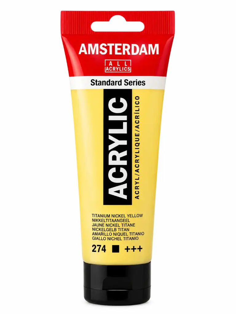 [17092742] Acrílico Amsterdam Standard Series Amarillo Níquel Titanio 274 – 120 ml