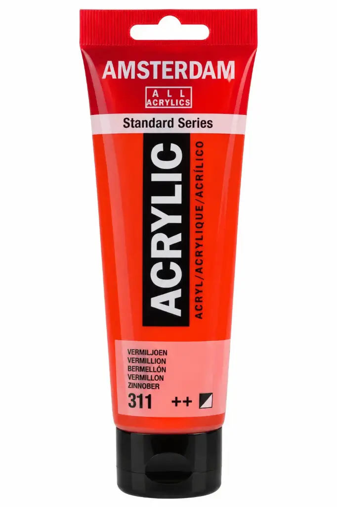 [17093112] Acrílico Amsterdam Standard Series Bermellón 311 – 120 ml