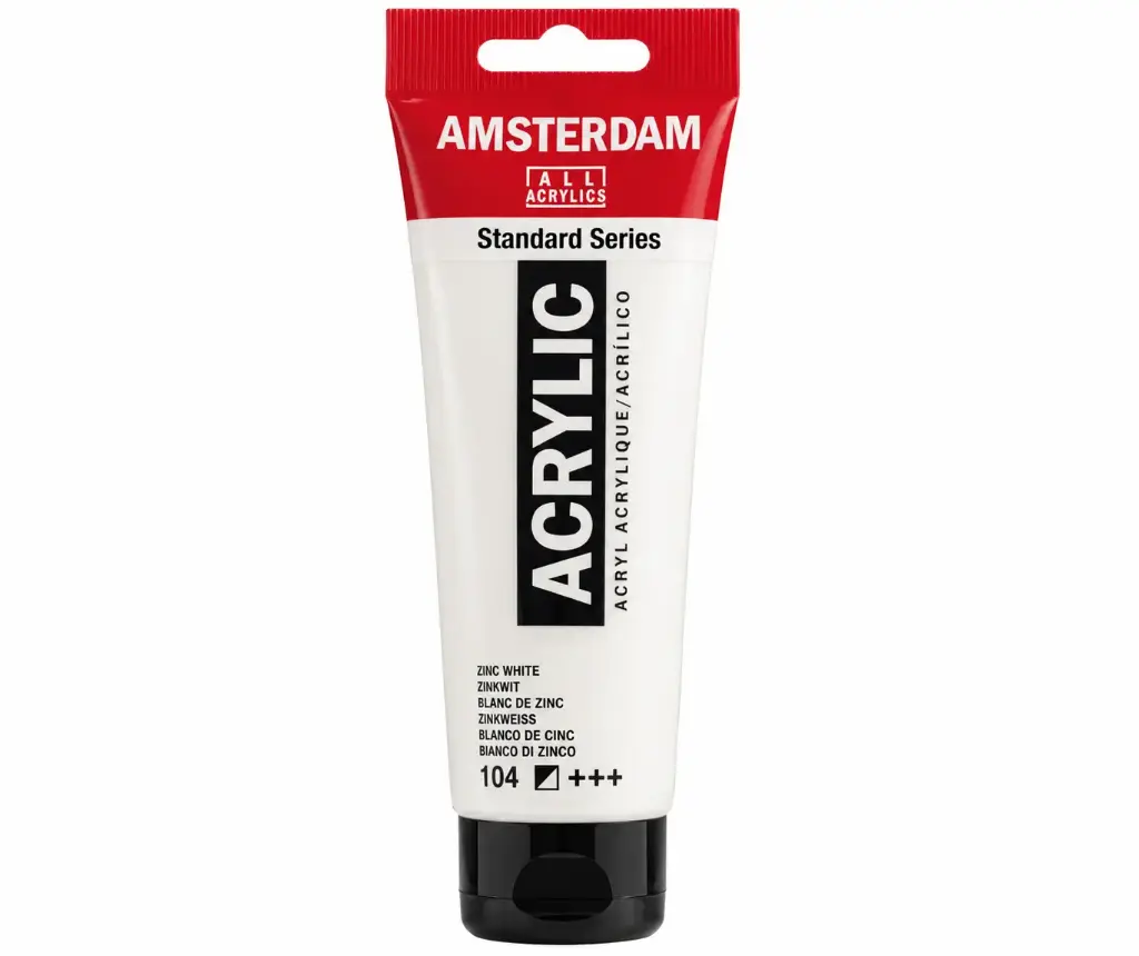[17091042] Acrílico Amsterdam Standard Series Blanco de Cinc 104 – 120 ml