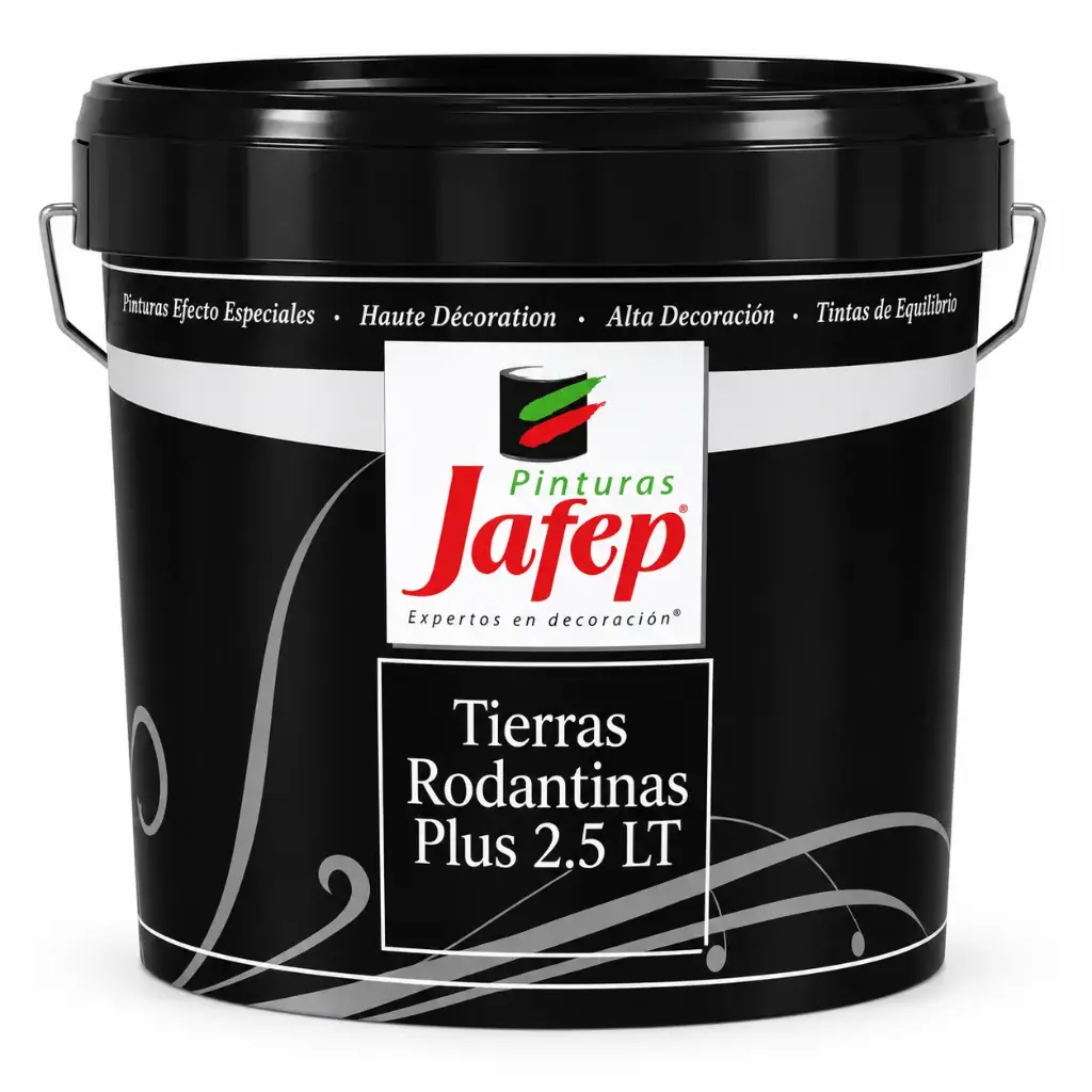 [025670033] Tierras Rodantinas Plus Jafep 2,5 L – Pintura decorativa floculada efecto antiguo
